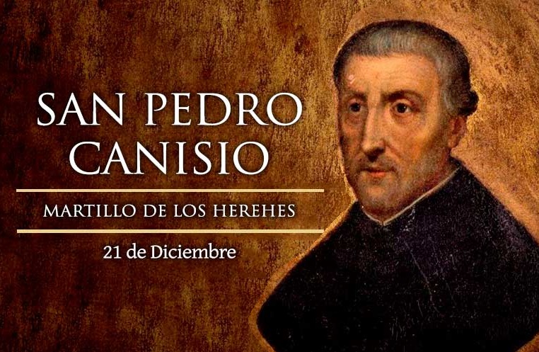 San Pedro Canisio – 21 De Diciembre | El Pan De Los Pobres