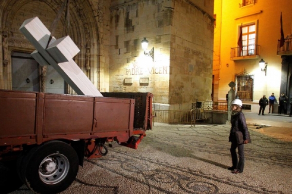 El odio anticristiano se ensaña con la Cruz de Callosa