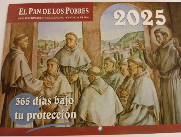 Calendario de San Antonio año 2025